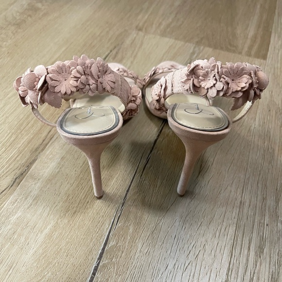 Jessica Simpson “Jessin” Pink Floral Women's Heels - Picture 4 of 6
